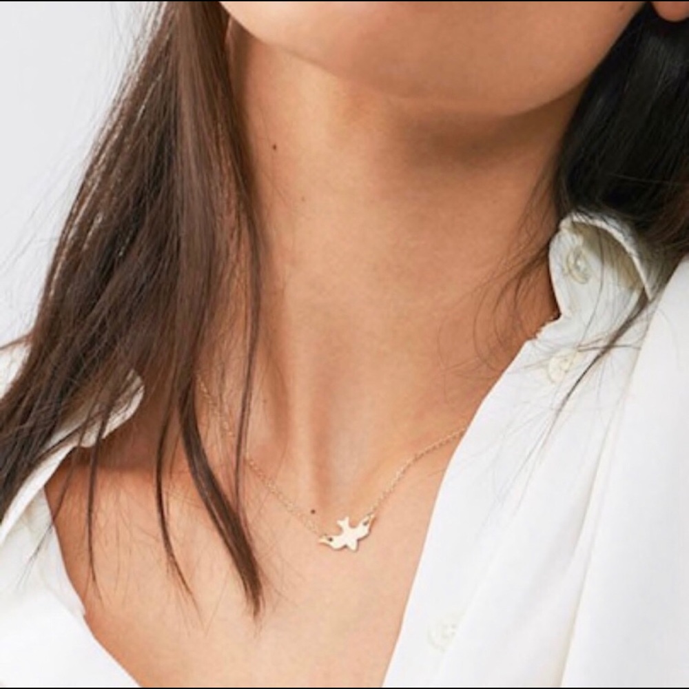 ONE LEFT!! Dove necklace